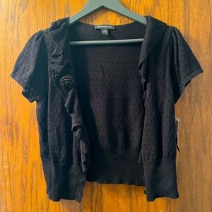 Never worn! INC Cropped Sweater in black